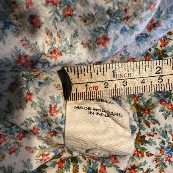 Doen Claudette Top in Creme Fleurs D’Avignon - Picture 7 of 8